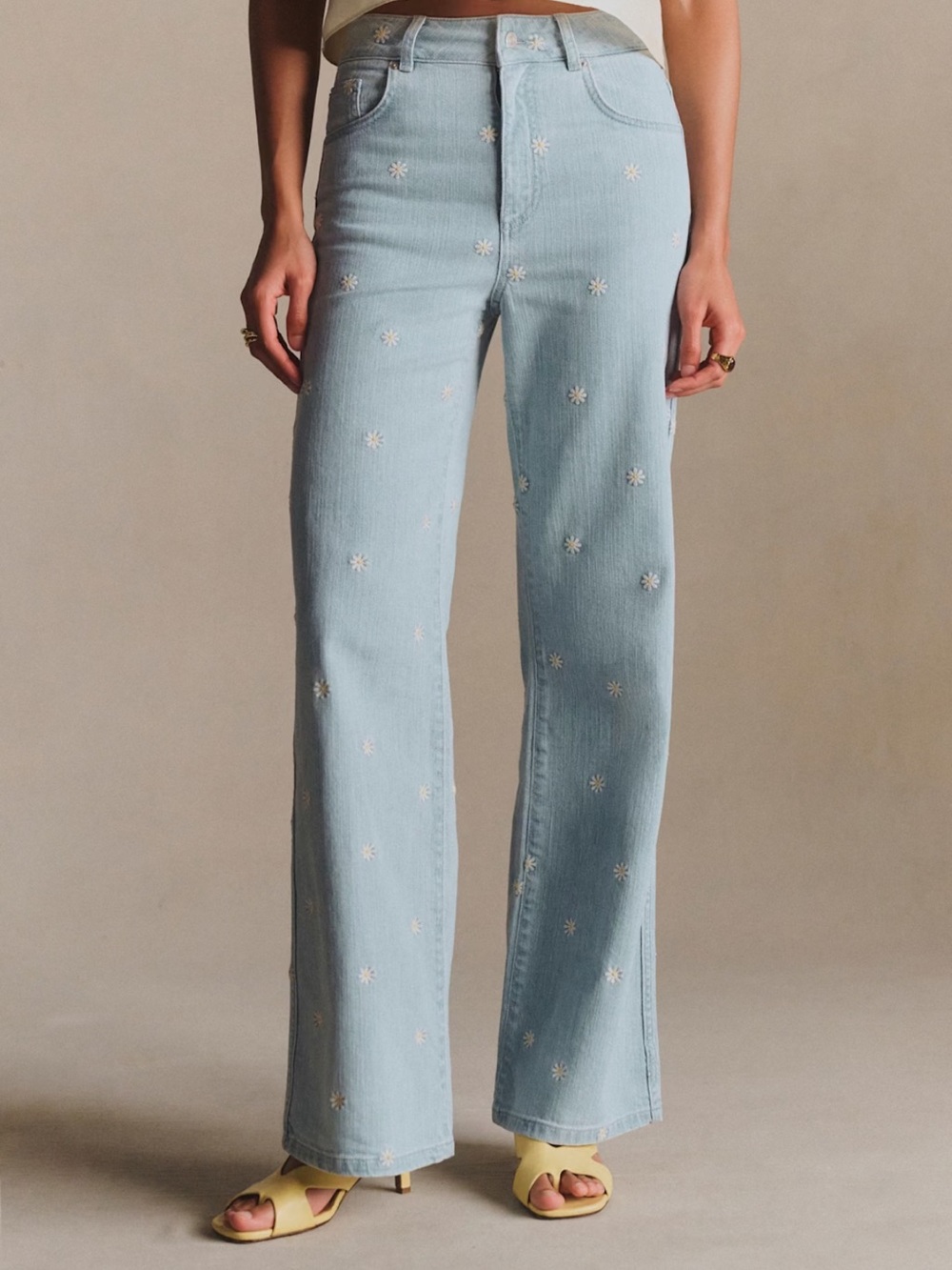 NWT Sezane New 70's Trouser jeans